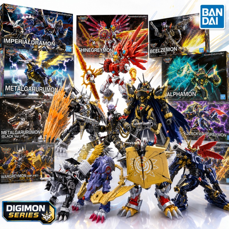 Model Kit Imperialdramon - Bandai Original Digimon Figure-rise Standard Amplified