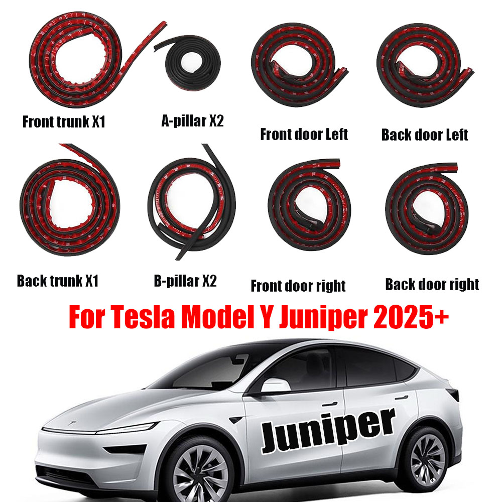 Weathering Model Kit - Door Seal Soundproof Kit for Tesla