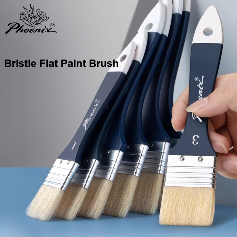 Metallic Paint Set - 1/3/5/7/9 PCS Chip Paint Brushes Natural