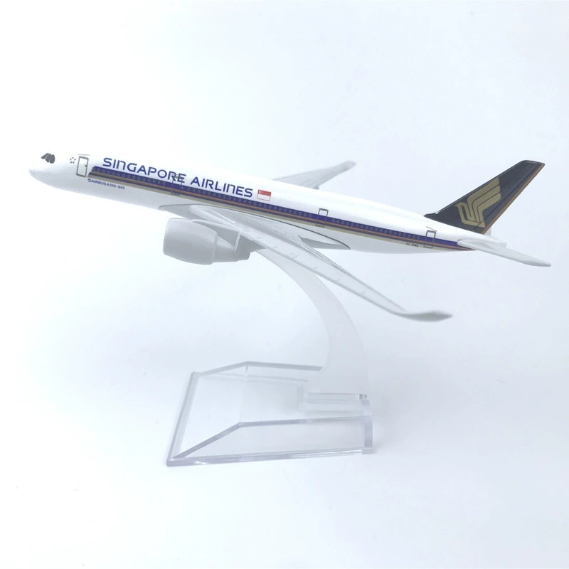 Model Kit Singapore - 16cm Airplane Model Replica A350 Singapore