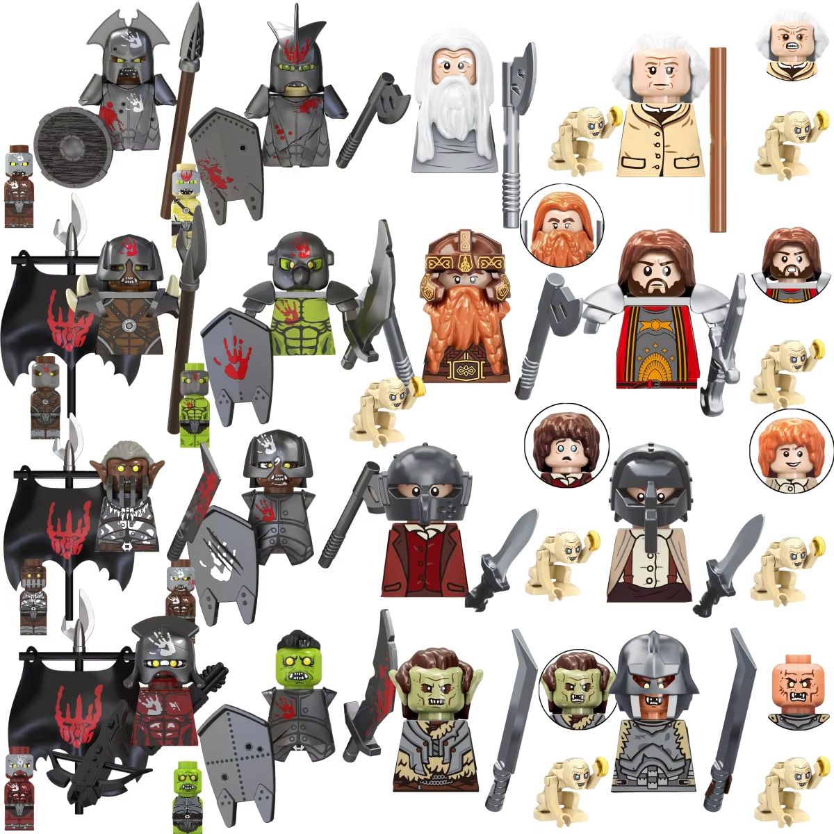 Model Kit Knight - Blind Box TV6410 Mini Action Figure