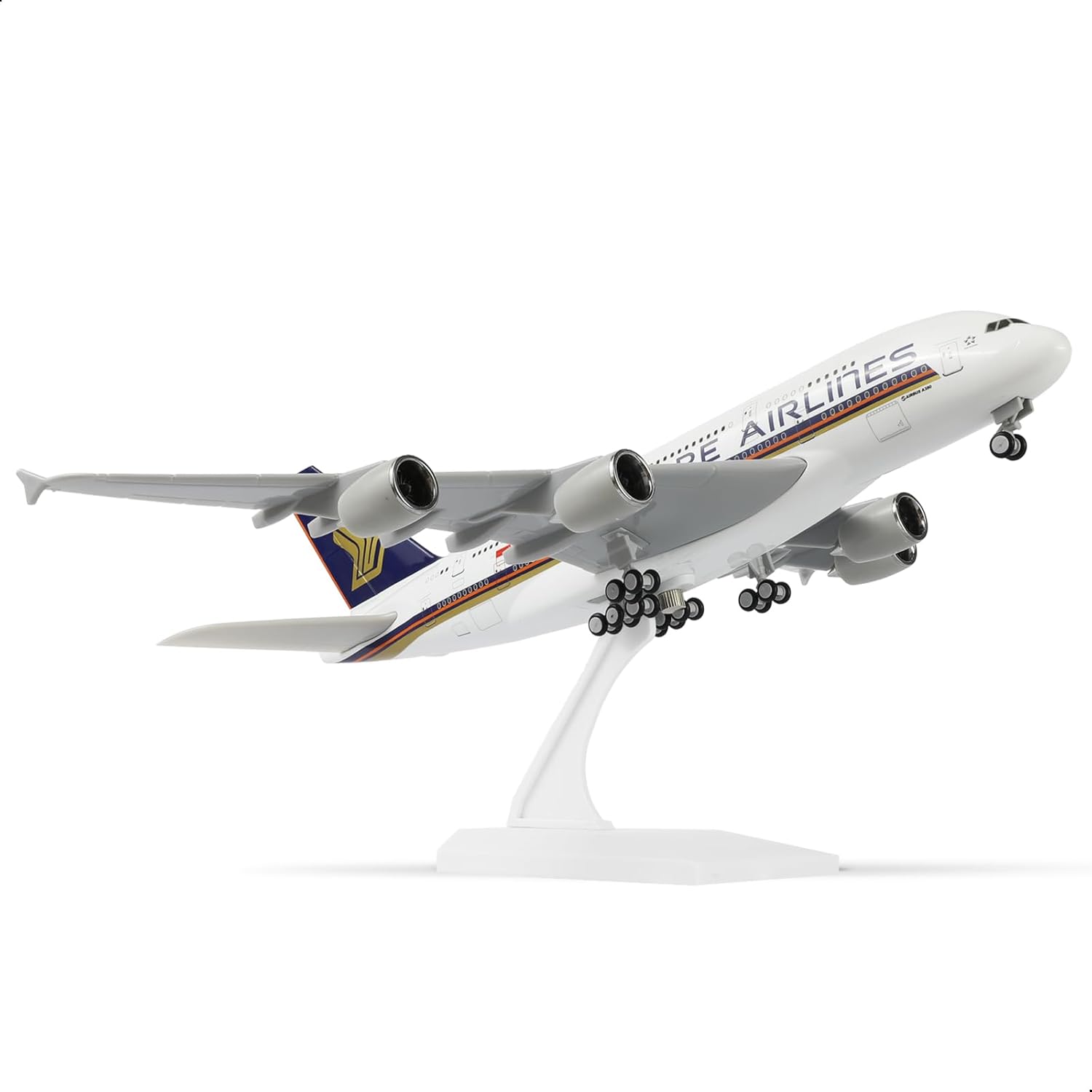 Model Kit Singapore - 1/240 Singapore A380 Airplane Model Kit