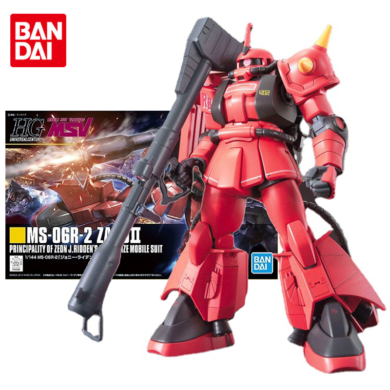 Model Kit Zaku - Bandai Genuine Gundam Model Kit Anime