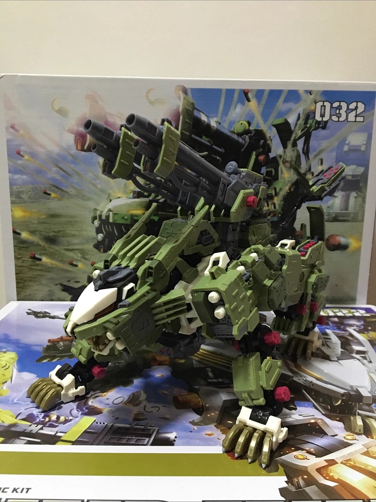 Model Kit Keroro - BT Building Blocks ZOIDS RZ-041 Liger