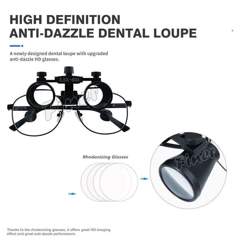 Finer Dental Magnifying Glass  - Magnifier With Light review and price