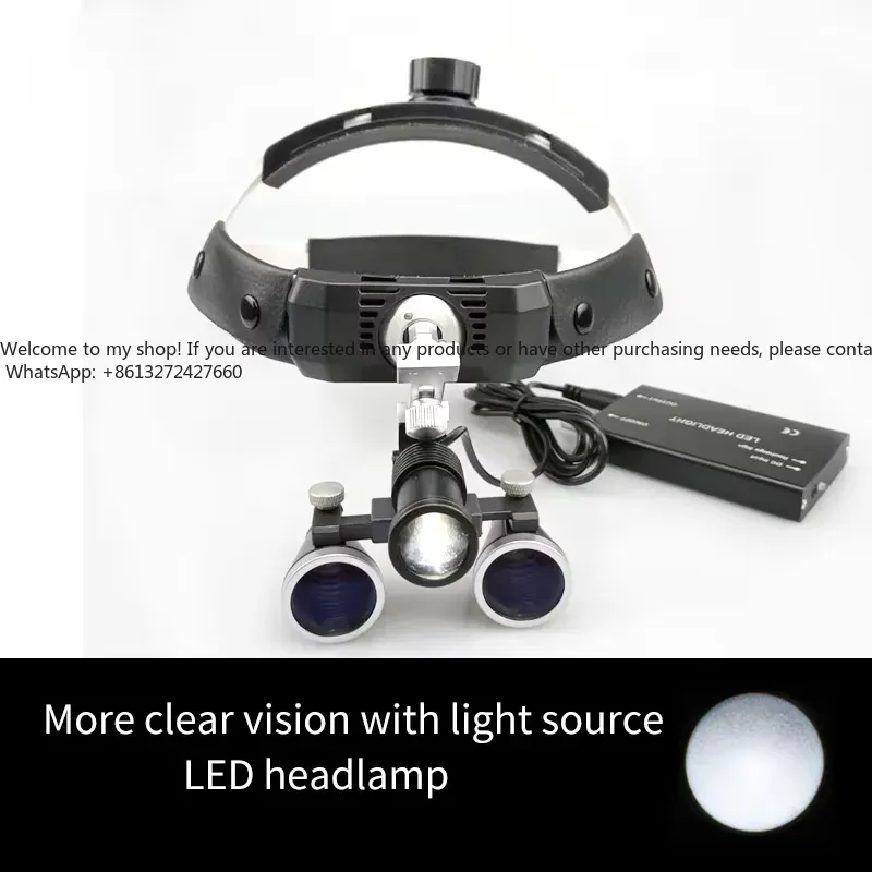 3.5X/2.5X Magnification Binocu - Magnifier With Light review and price