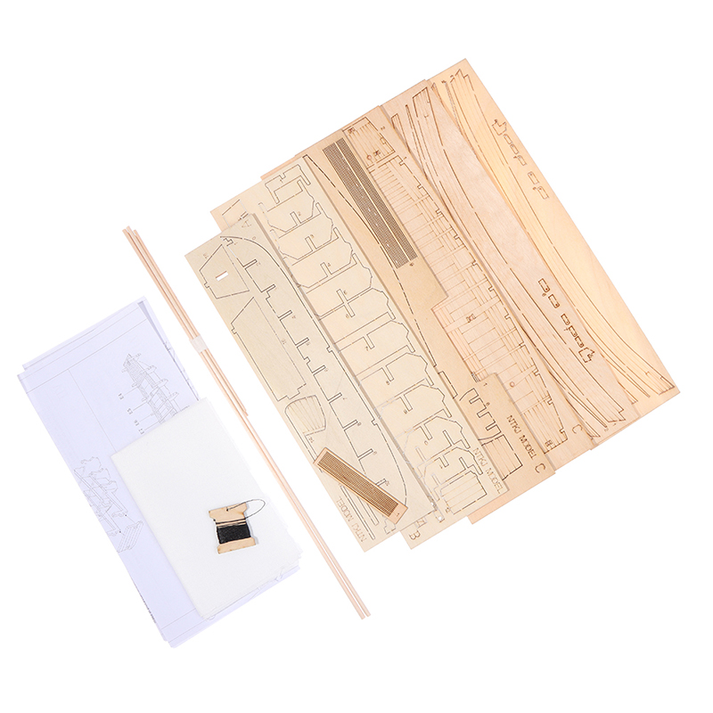 1pcs Chinese sand boat wooden  - Model Kit Yacht review and price