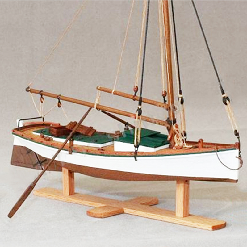 1/35 FLATTLE Wooden Boat Model - Model Kit Yacht review and price
