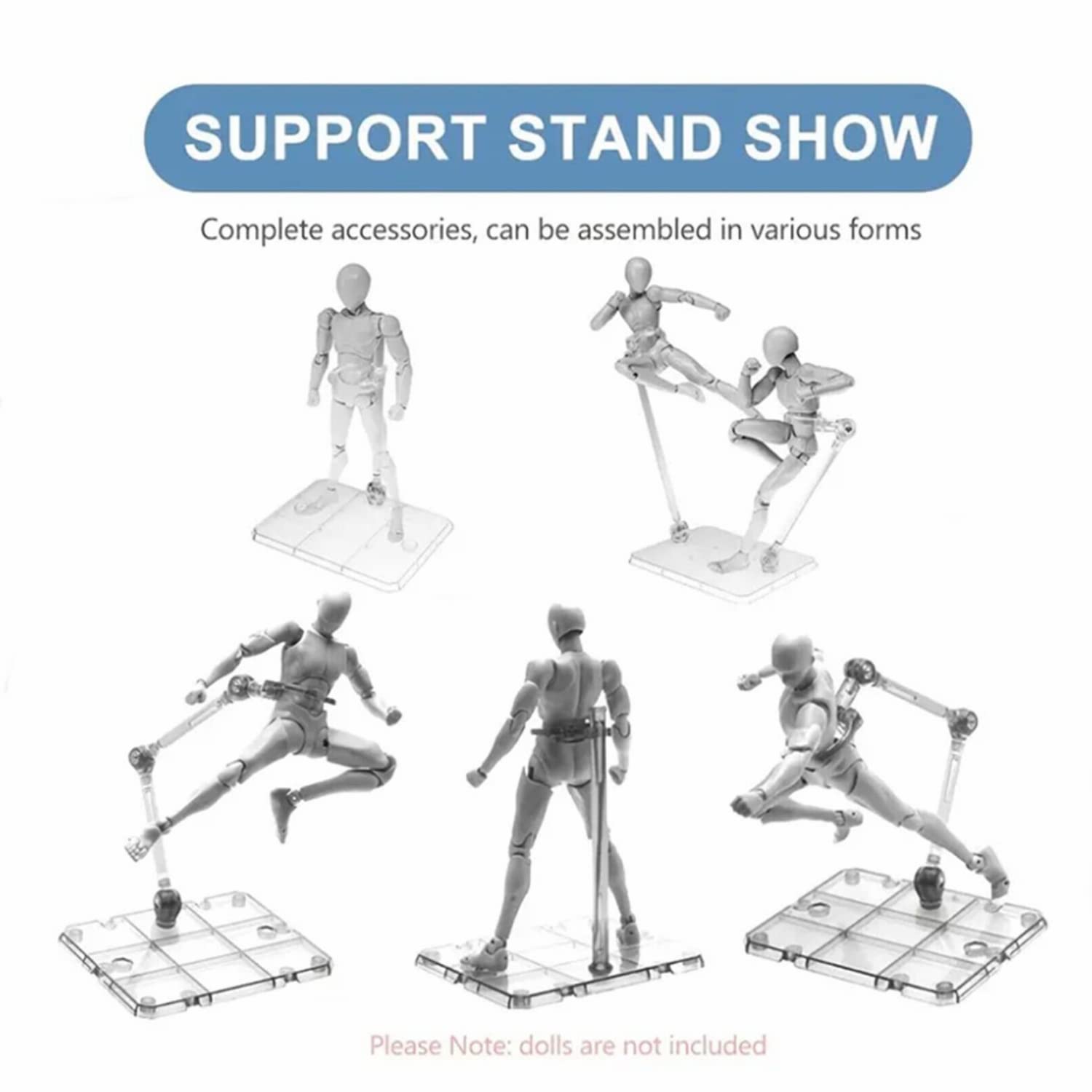 Action Figure Stands, Action F - Model Kit Hg review and price