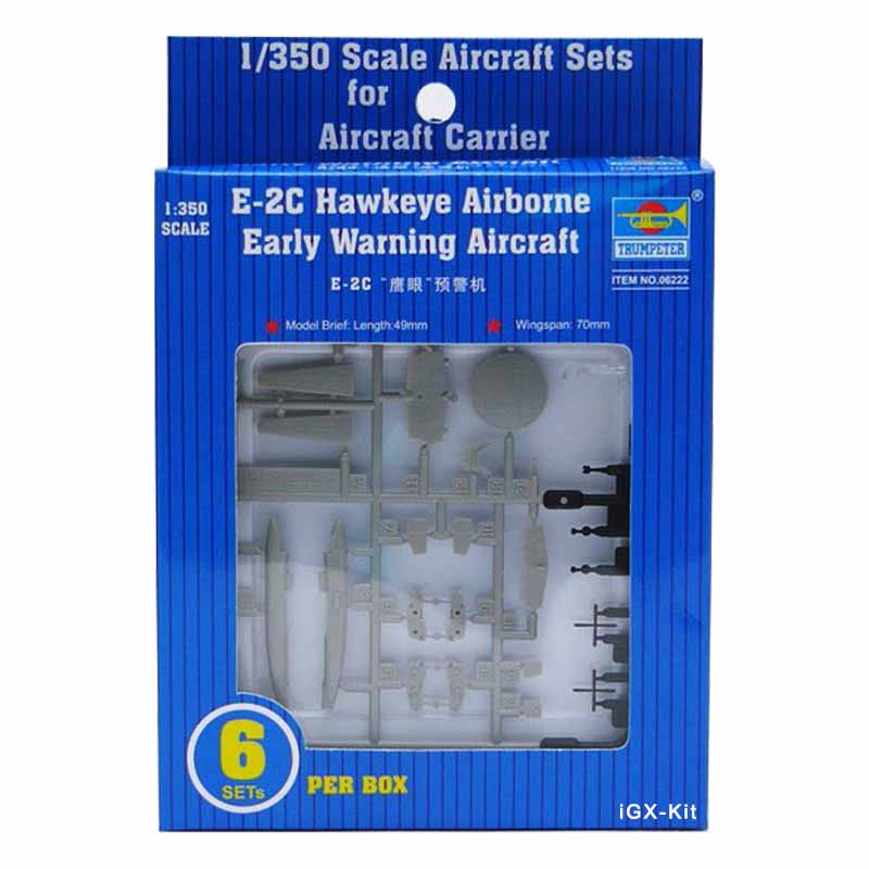 Trumpeter 06222 1:350 US E2C E - Model Kit Revell review and price