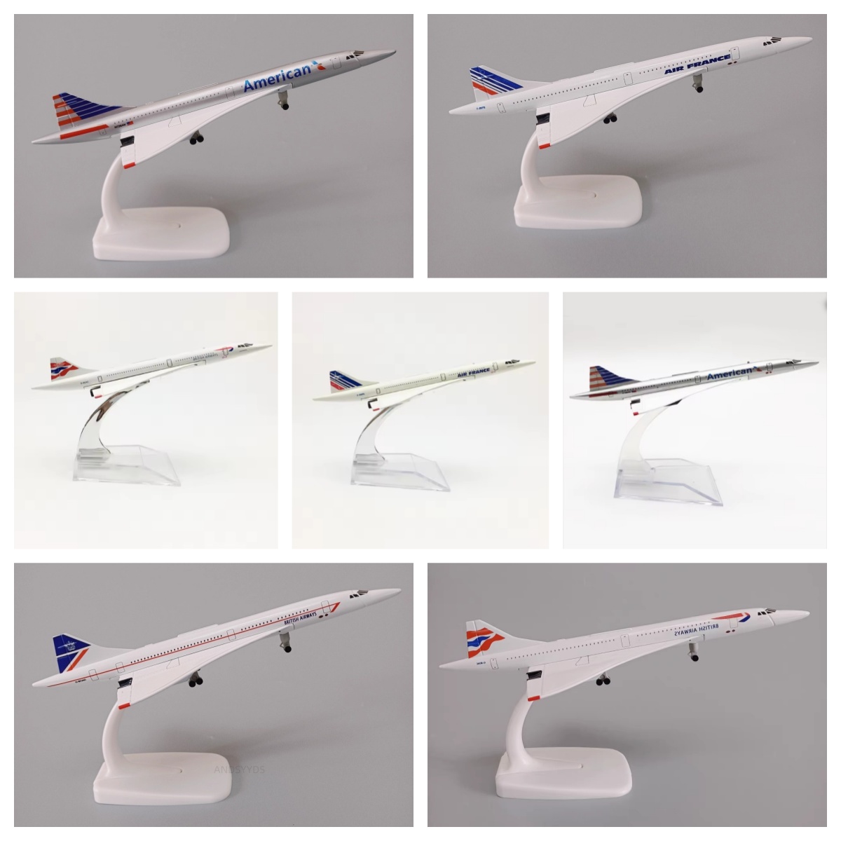 16/20cm Plane Model Concorde A - Model Kit Singapore review and price