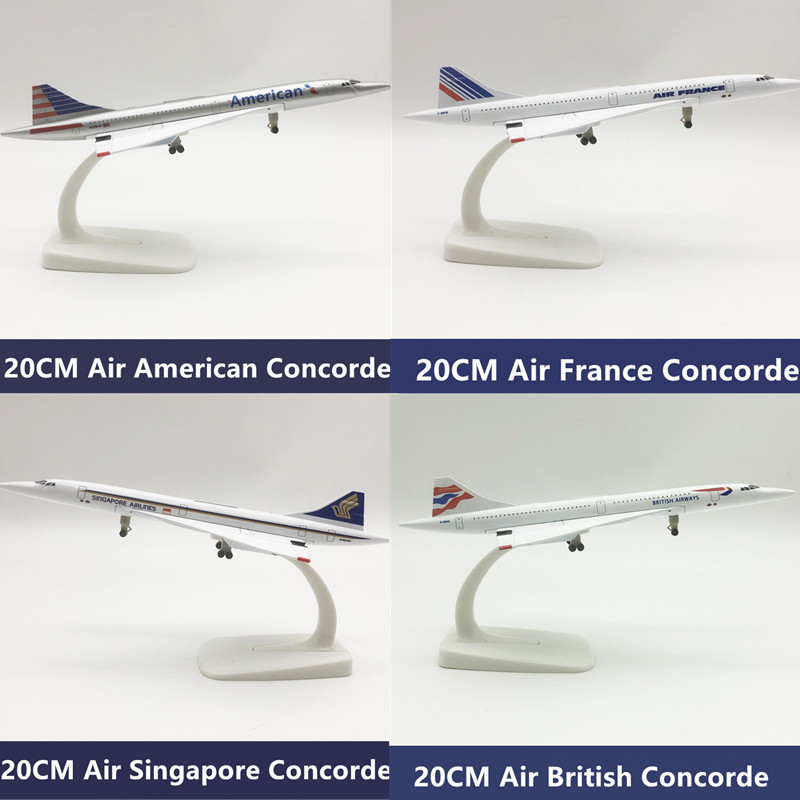 16/20cm Plane Model Concorde A - Model Kit Singapore review and price