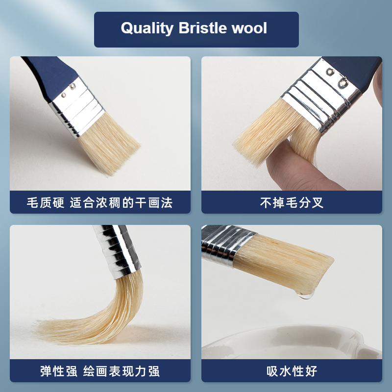 1/3/5/7/9 PCS Chip Paint Brush - Metallic Paint Set review and price