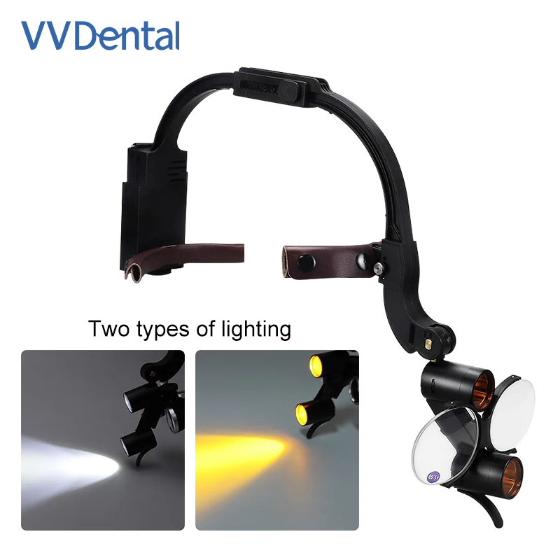 Dental LED Head Light Lamp 2.5 - Magnifier With Light review and price