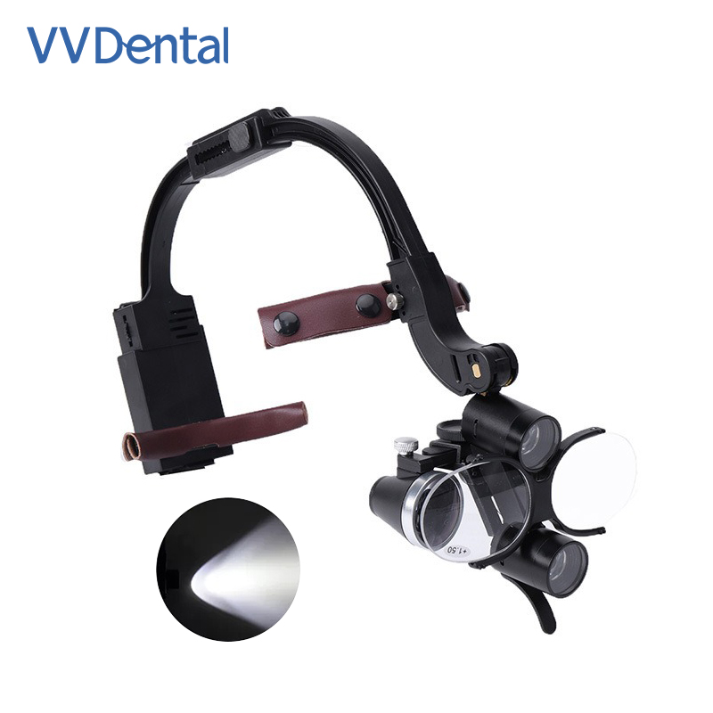 Dental LED Head Light Lamp 2.5 - Magnifier With Light review and price