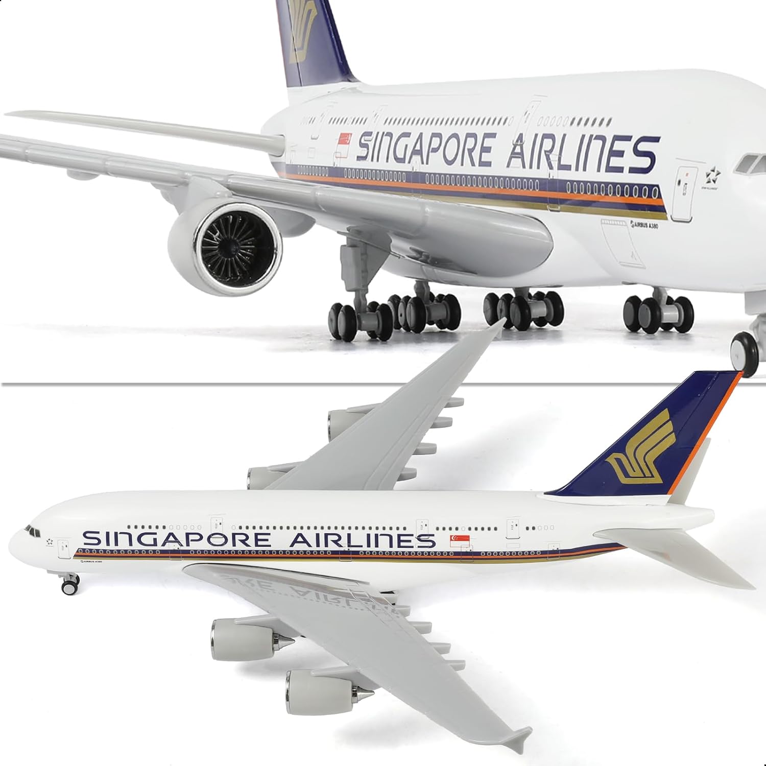 1/240 Singapore A380 Airplane  - Model Kit Singapore review and price