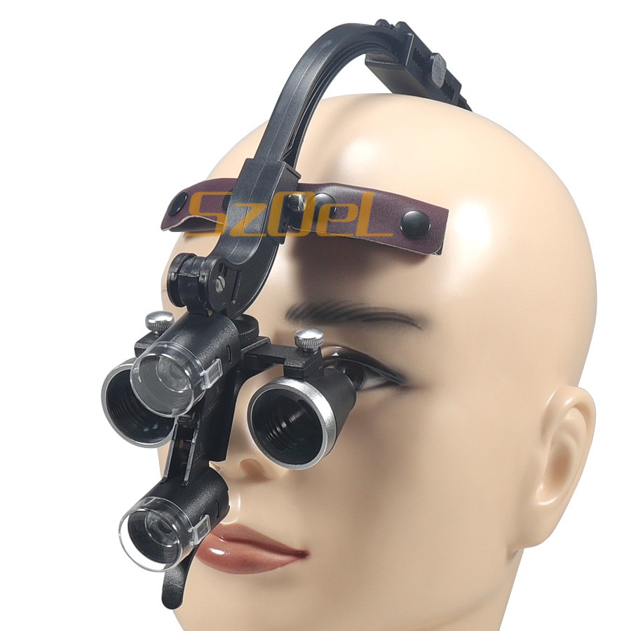 2.5X/3.5X Dental Binocular Mag - Magnifier With Light review and price