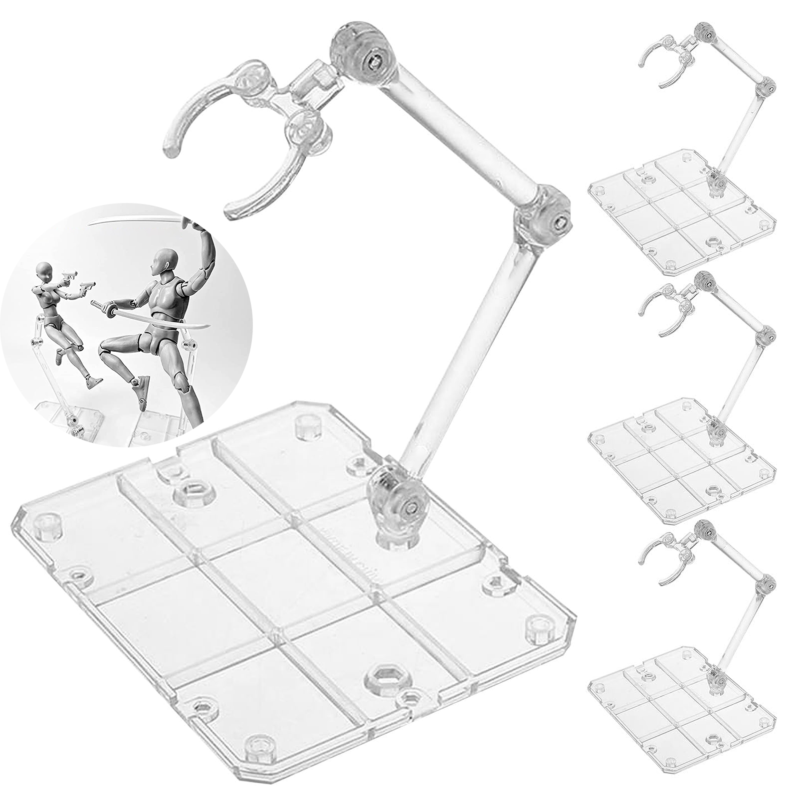 Clear Action Figure Stand,Asse - Model Kit Hg review and price