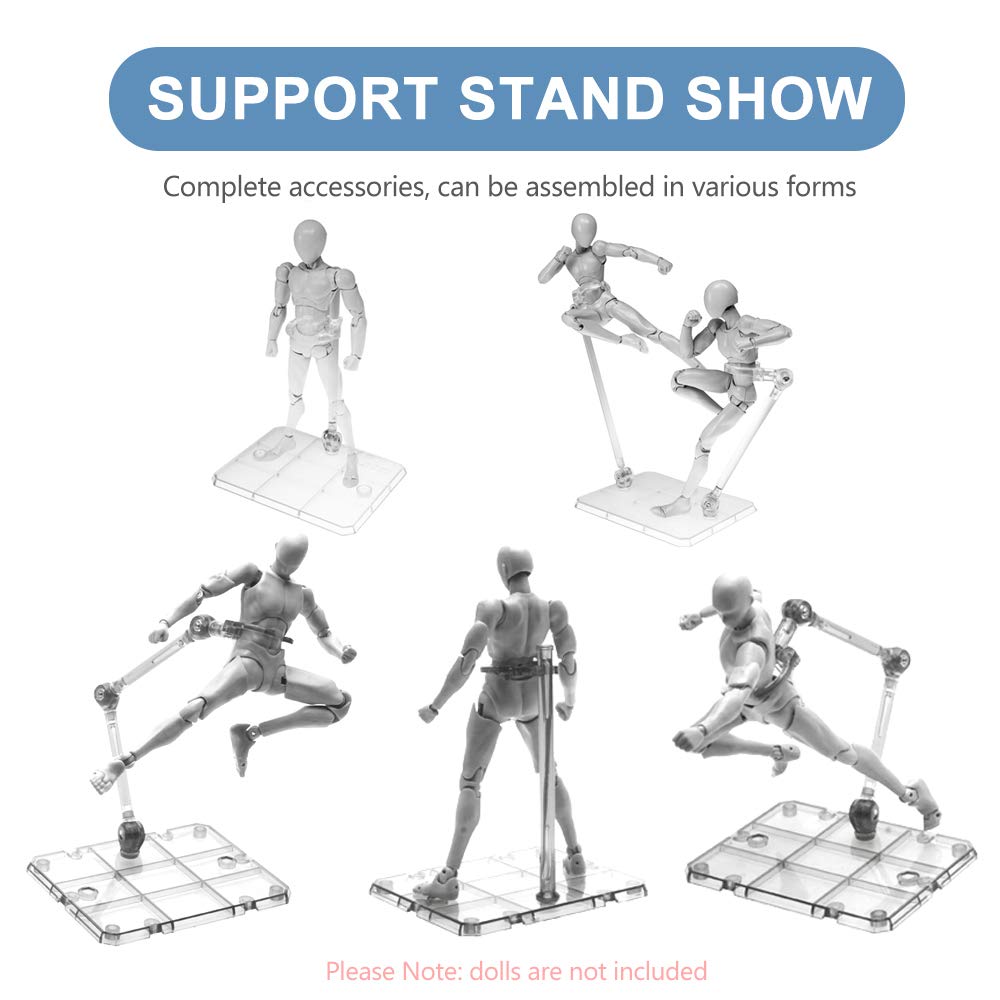 Clear Action Figure Stand,Asse - Model Kit Hg review and price