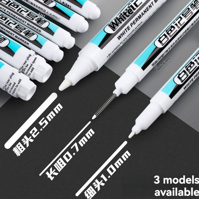 20Pcs White Ink Permanent Mark - Metallic Paint Set review and price