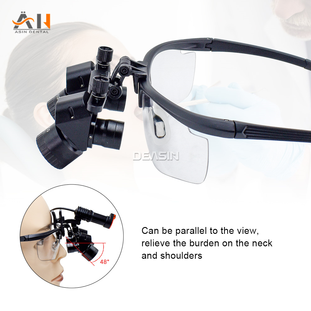 New Ergonomic Dental Loupes Ad - Magnifier With Light review and price