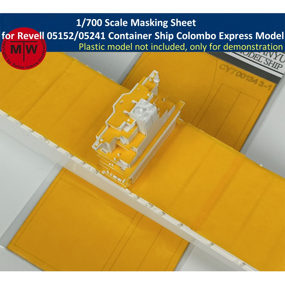 1/700 Scale Masking Sheet for  - Model Kit Revell review and price