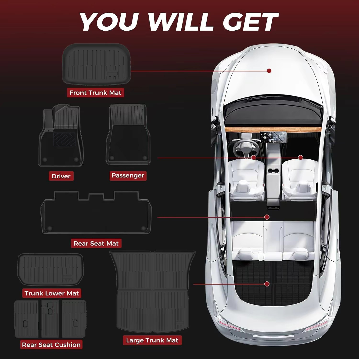 Car Trunk Mat For Tesla Model  - Weathering Model Kit review and price
