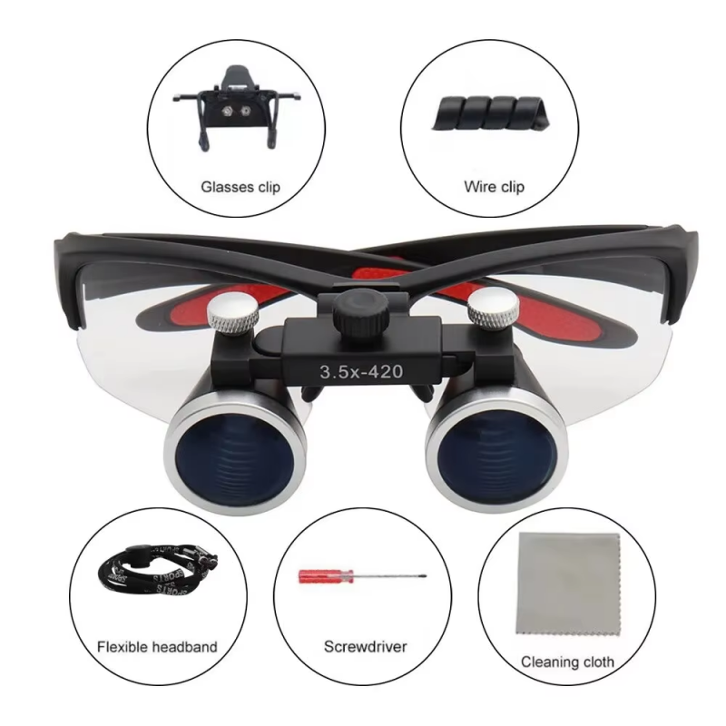 Ultra-lightweight 3.5X Dentist - Magnifier With Light review and price