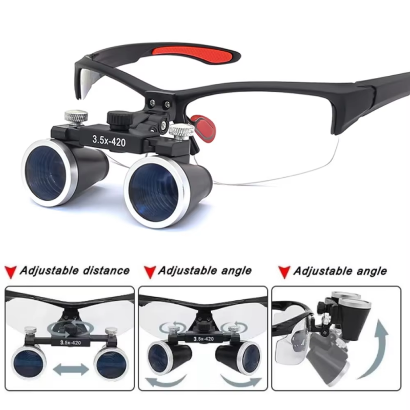 Ultra-lightweight 3.5X Dentist - Magnifier With Light review and price