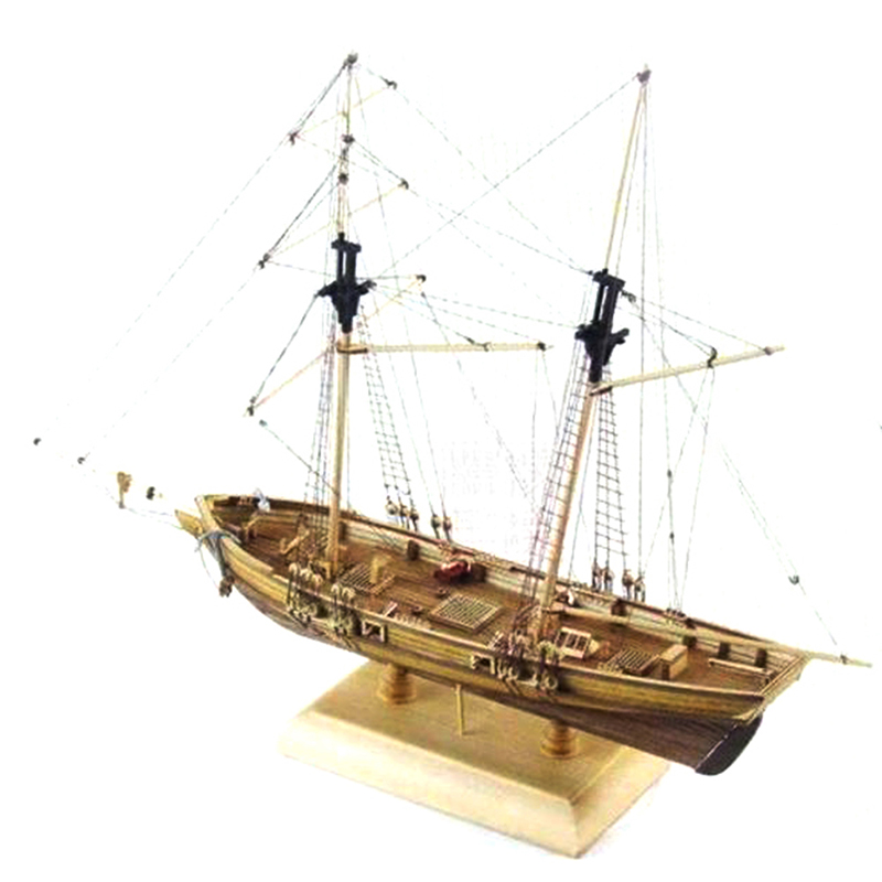 1:70 New Port Wooden Sailing B - Model Kit Yacht review and price