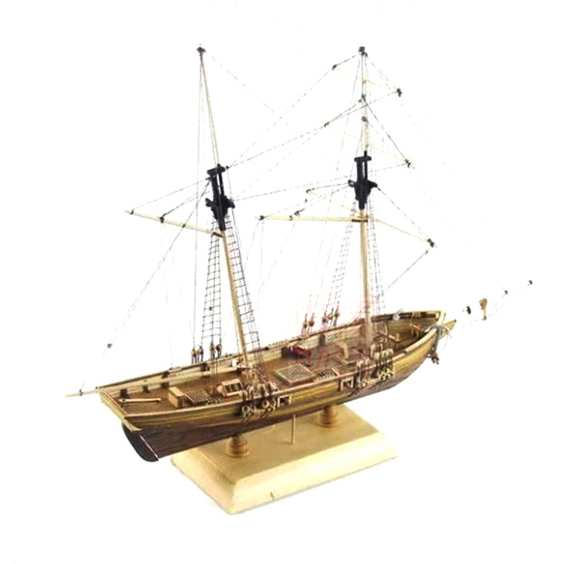 1:70 New Port Wooden Sailing B - Model Kit Yacht review and price