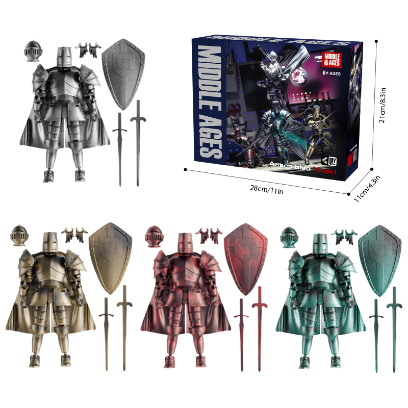 Medieval Knight Multi-Joint Mo - Model Kit Knight review and price