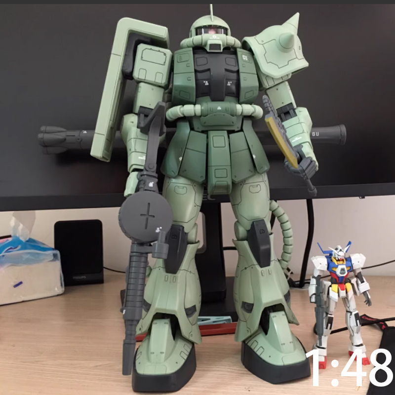 Hot 1/48 MEGA Zaku II Assembly - Model Kit Zaku review and price
