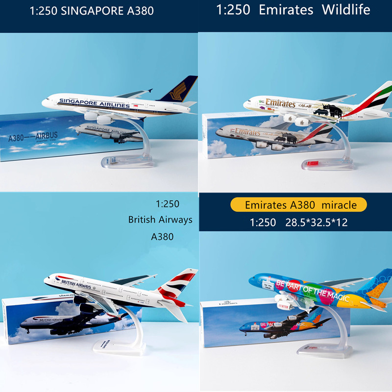 1:250 Model Singapore A380/Emi - Model Kit Singapore review and price