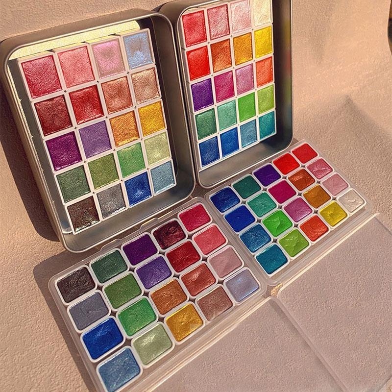 Pearlescent Paints Portable 20 - Metallic Paint Set review and price