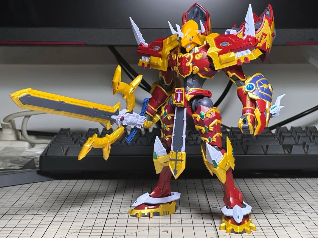 In Stock New Bandai Frs Digimo - Model Kit Kaisergreymon review and price