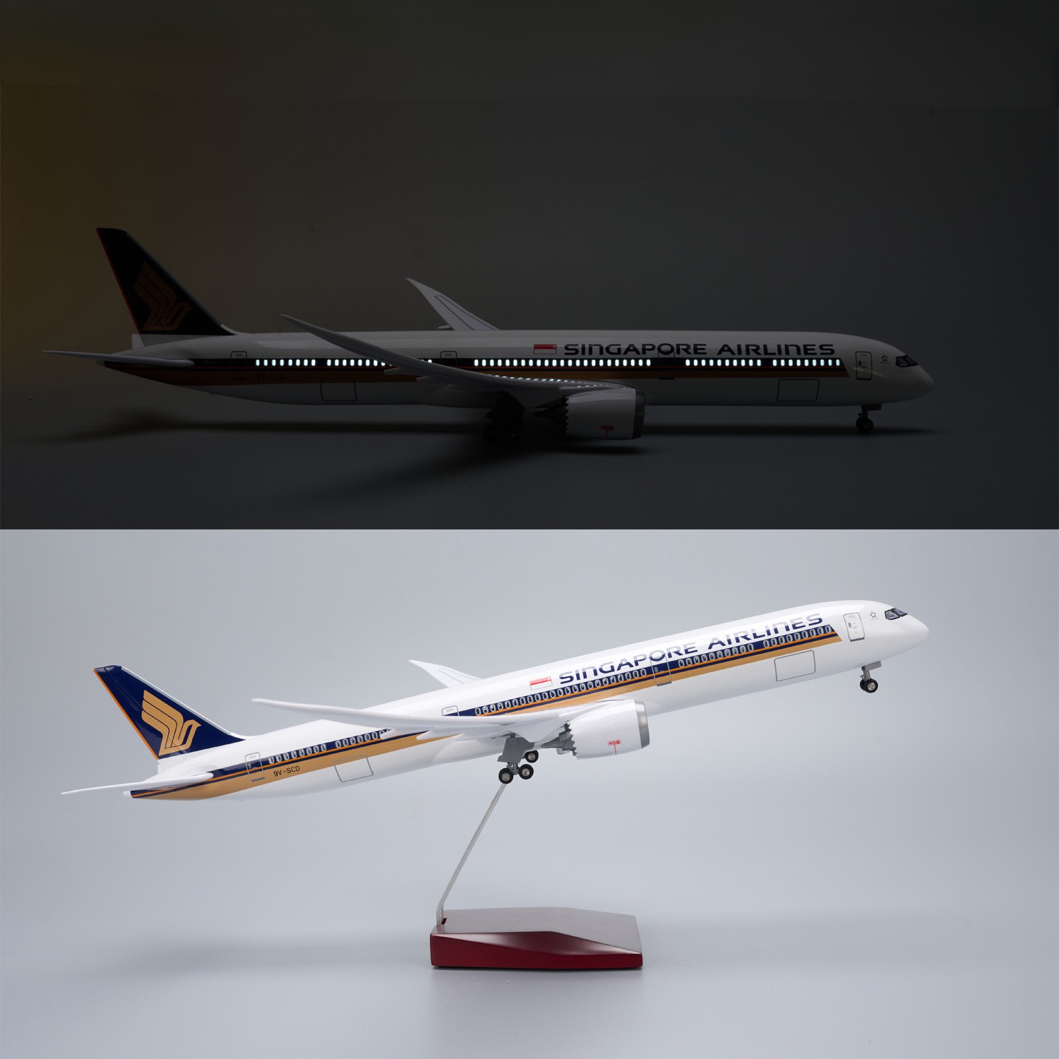 47cm Singapore B787-10 Resin D - Model Kit Singapore review and price