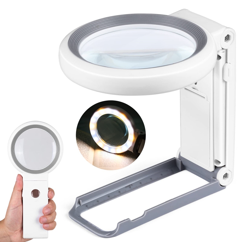 30X40X Foldable Handheld Magni - Magnifier With Light review and price