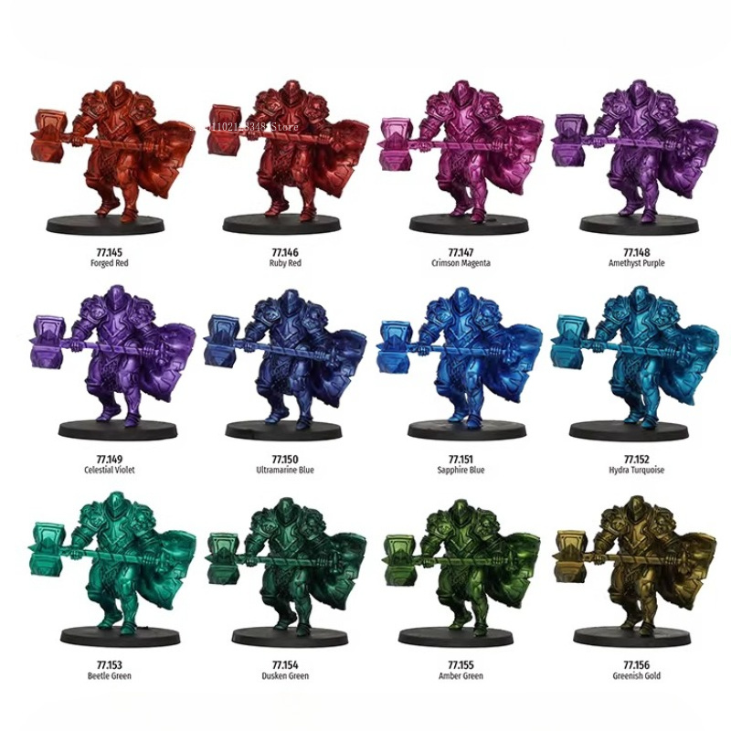 Water-based Metallic Paint Set - Metallic Paint Set review and price