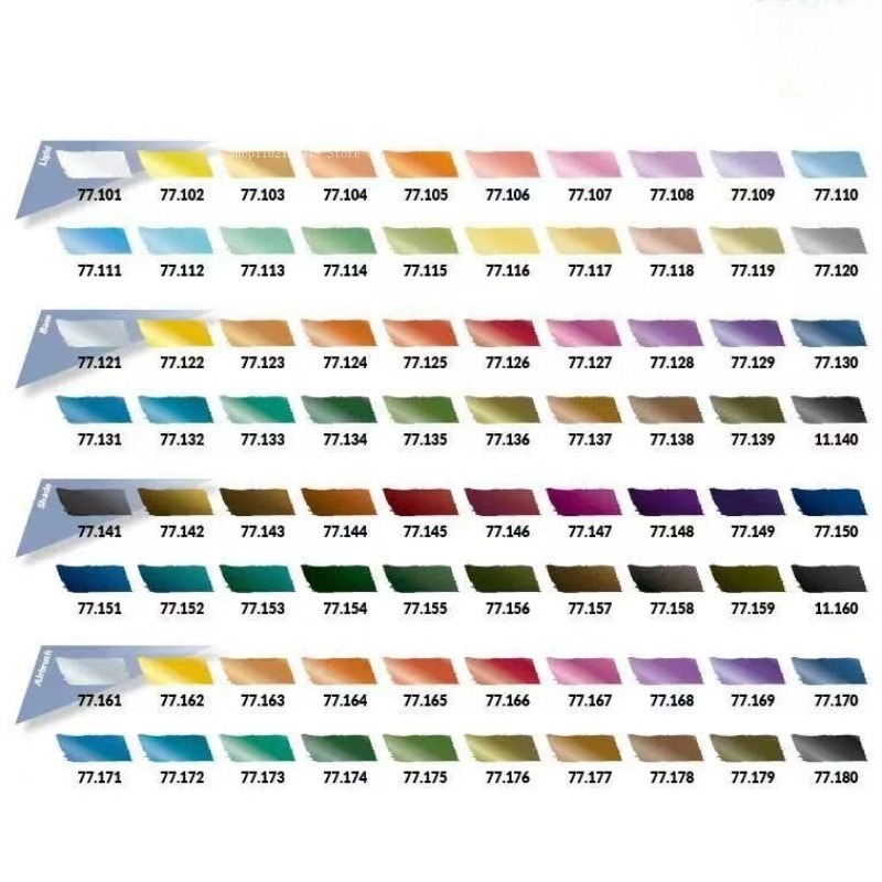 Water-based Metallic Paint Set - Metallic Paint Set review and price