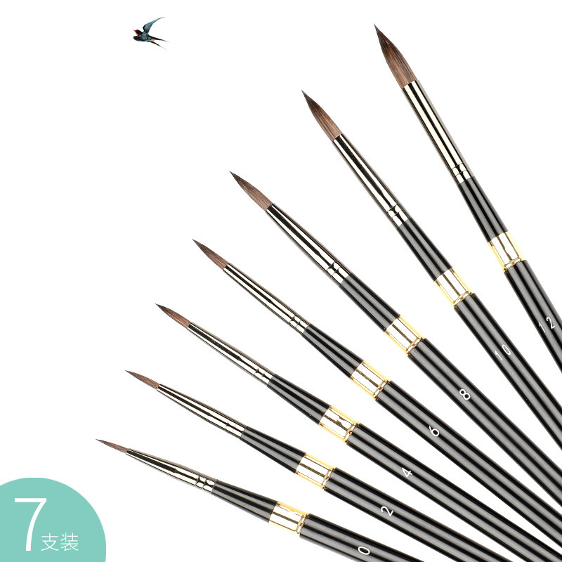 7 pcs travel artist brushes, r - Model Kit Paint Remover review and price
