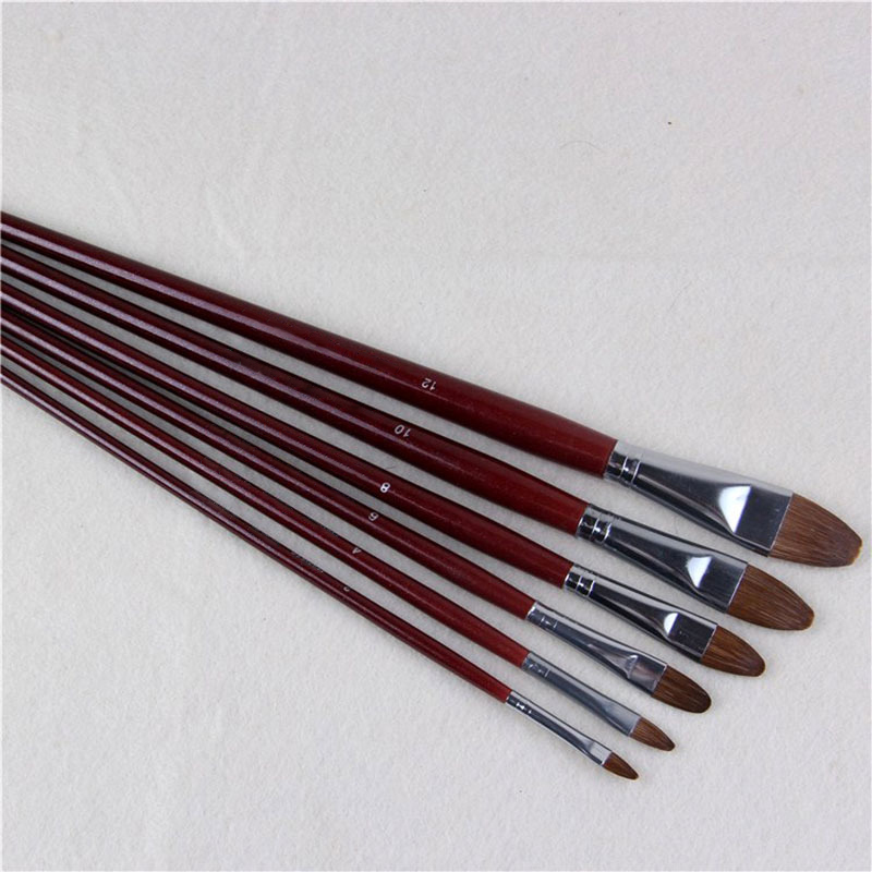 6pcs/Set High-grade Weasel Hai - Metallic Paint Set review and price